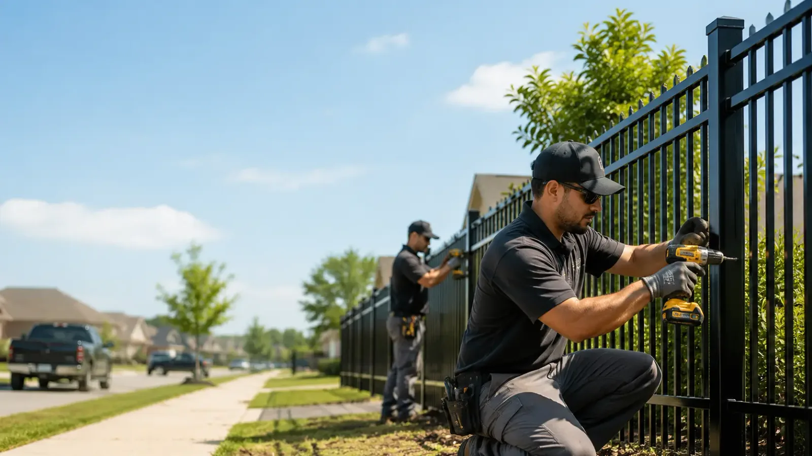 Metal Fence Installation in Pruden, TN
